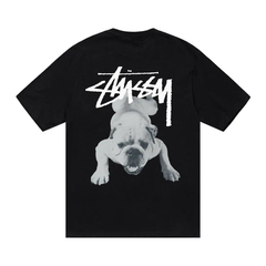 Stussy Stock Dog Tee Black