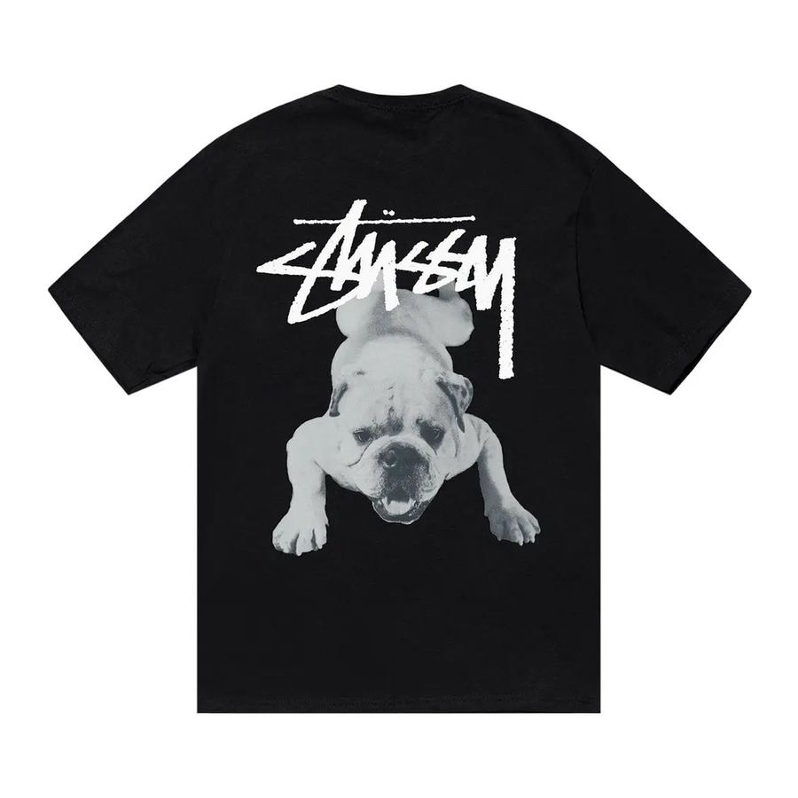 Stussy Stock Dog Tee Black