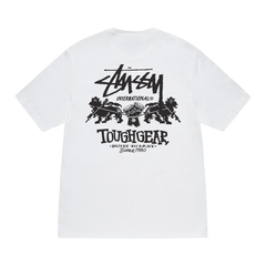 Stussy Tough Gear Tee White
