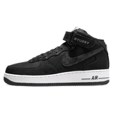 Stussy x Nike Air Force 1 Mid All Black
