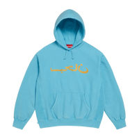 Supreme Arabic Logo Hooded Sweatshirt 'Blue'