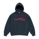 Supreme Arabic Logo Hooded Sweatshirt 'Navy'