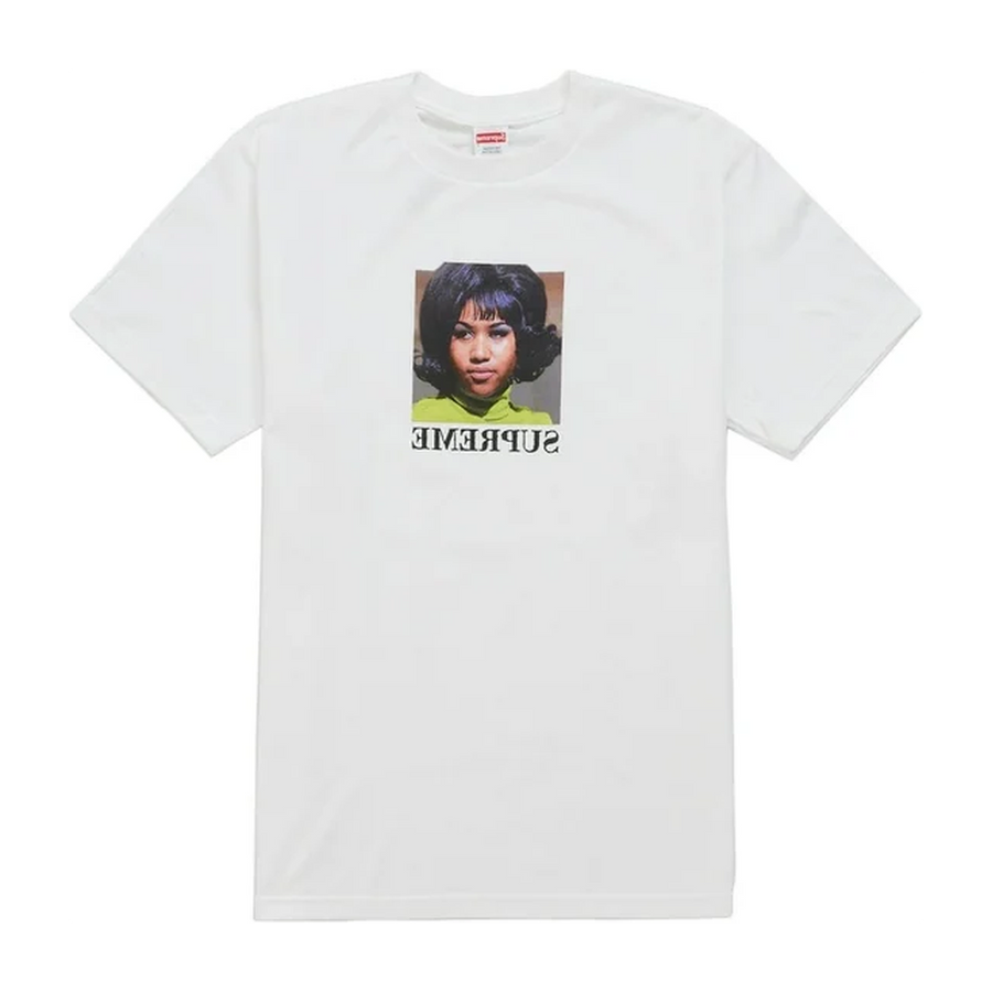 Supreme Aretha Tee White