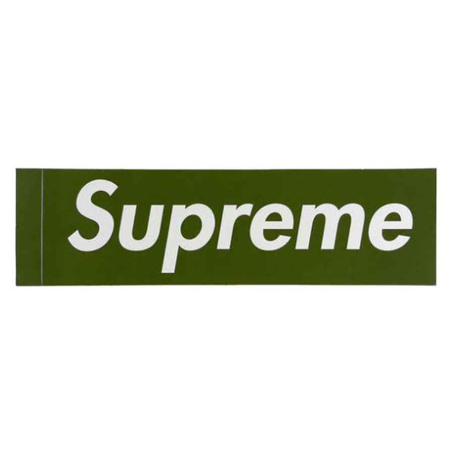 Supreme Berlin Olive Box Logo