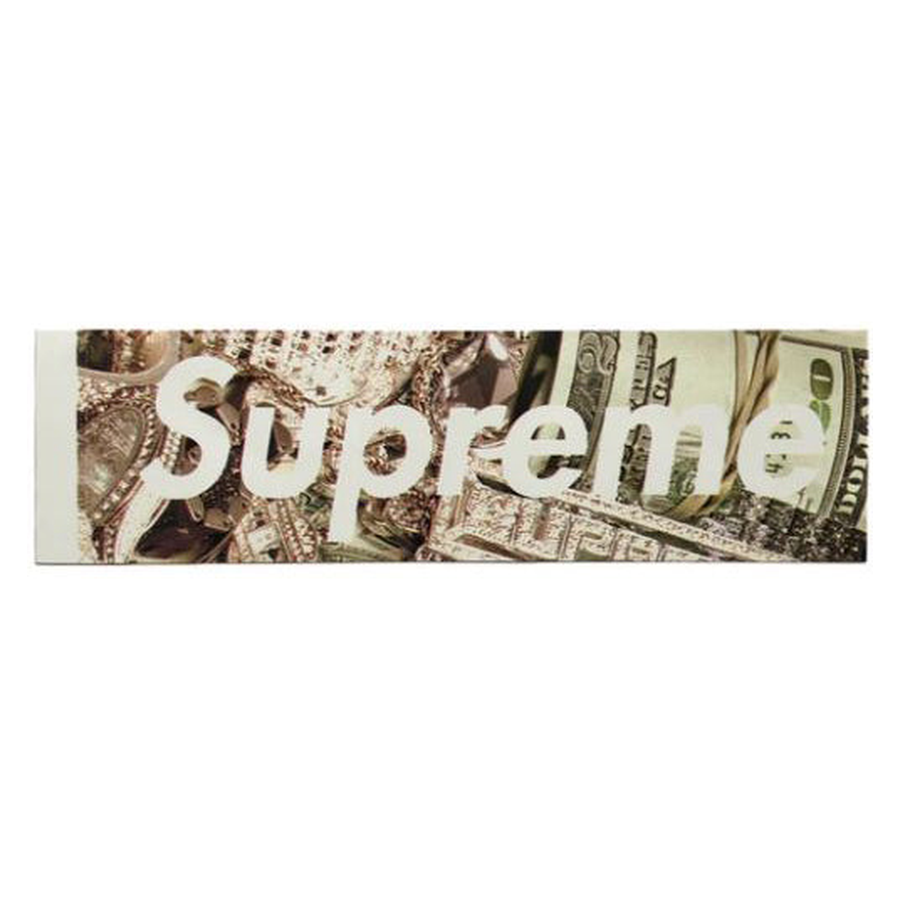 Supreme Bling Money Box Logo