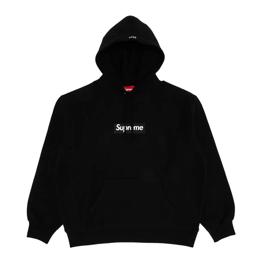 Supreme Box Logo Hooded Sweatshirt Black (FW24)
