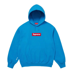 Supreme Box Logo Hooded Sweatshirt Blue (FW25)