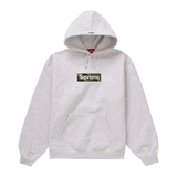 Supreme Box Logo Hooded Sweatshirt (FW23) Ash Grey