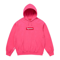 Supreme Box Logo Hooded Sweatshirt Magenta (FW25)