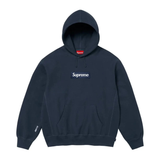 Supreme Box Logo Hooded Sweatshirt Navy (FW25)