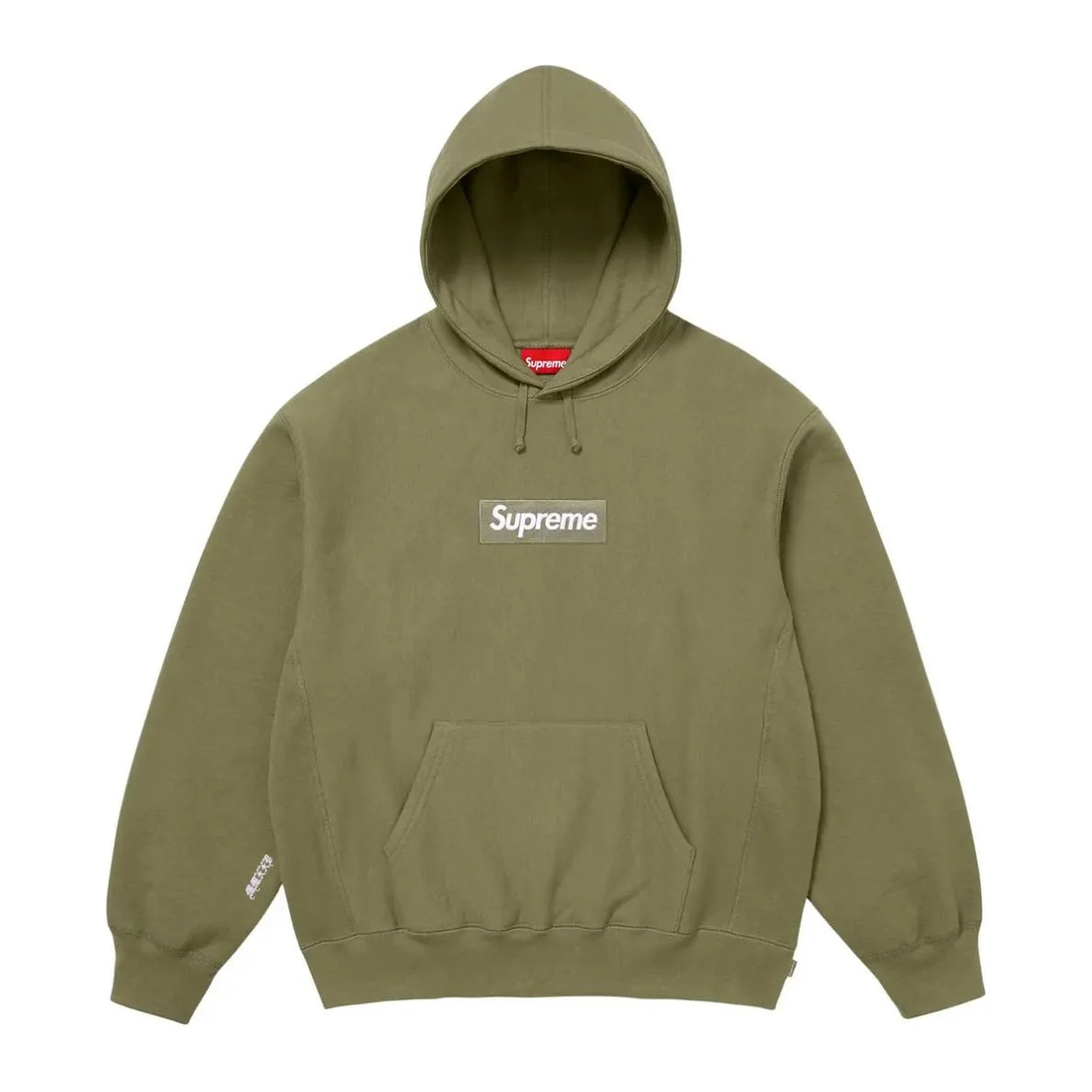 Supreme Box Logo Hooded Sweatshirt Olive (FW25)