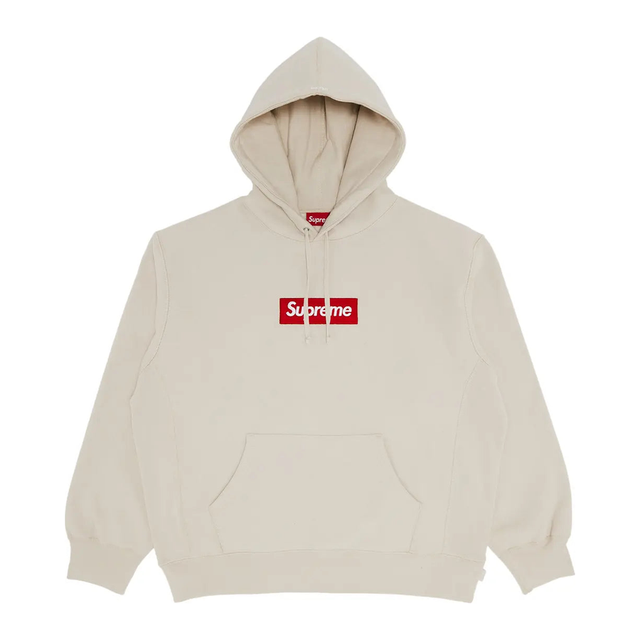 Supreme Box Logo Hooded Sweatshirt Stone (FW24)