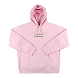 Supreme Burberry Box Logo Hoodie Light Pink