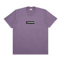 Supreme Futura Box Logo Tee Dusty Purple