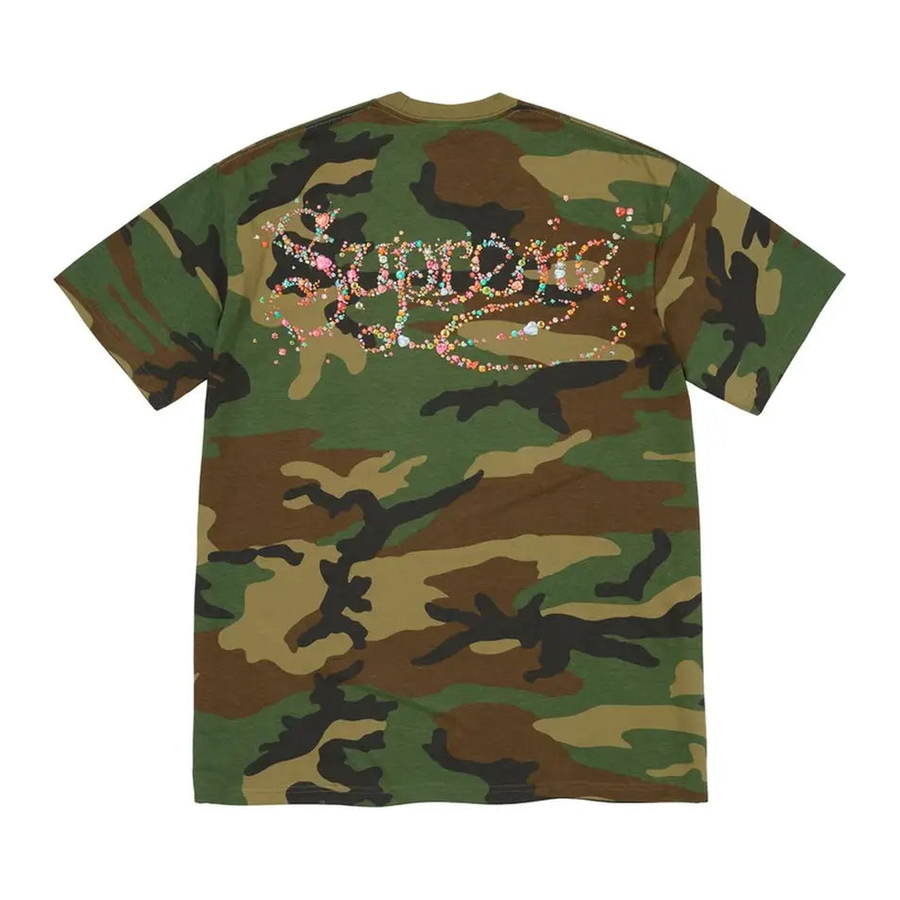 Supreme Gems Tee Woodland Camo