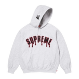 Supreme Ghostface Arc Hooded Sweatshirt 'Ash Grey'