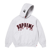 Supreme Ghostface Arc Hooded Sweatshirt 'Ash Grey'