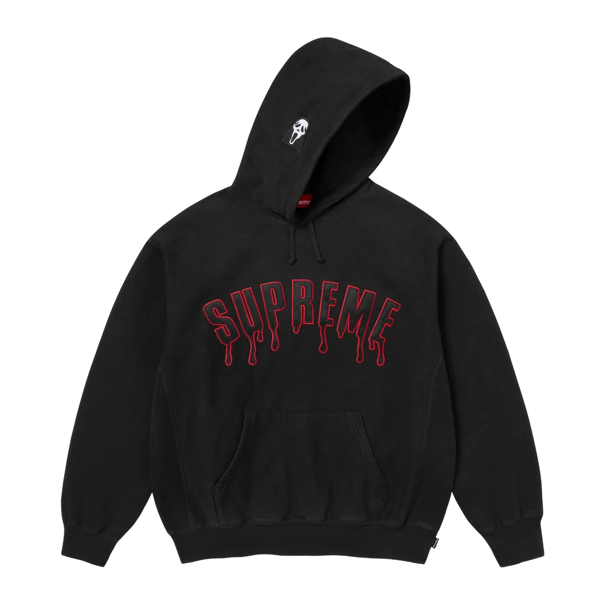 Supreme Ghostface Arc Hooded Sweatshirt 'Black'
