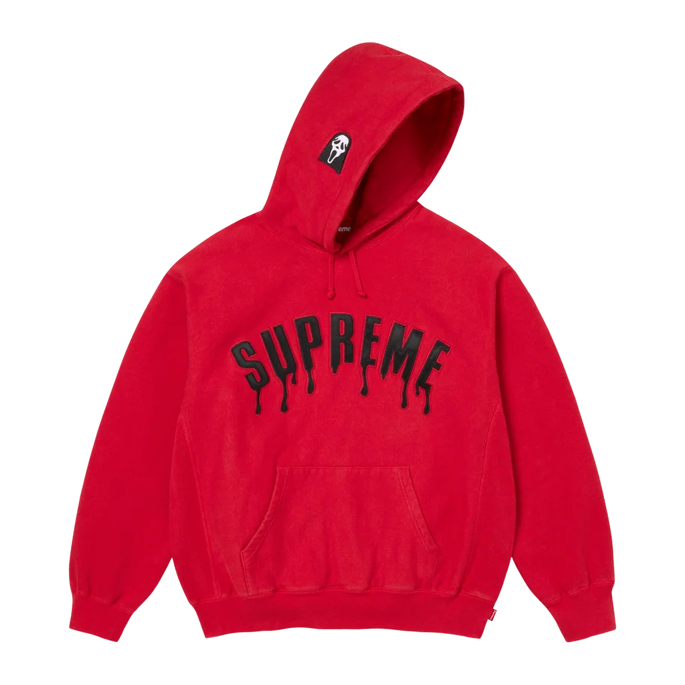 Mikina Supreme Ghostface Arc Hooded Sweatshirt 'Red'