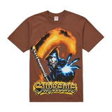 Supreme Grim Reaper Tee Brown