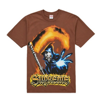 Supreme Grim Reaper Tee Brown