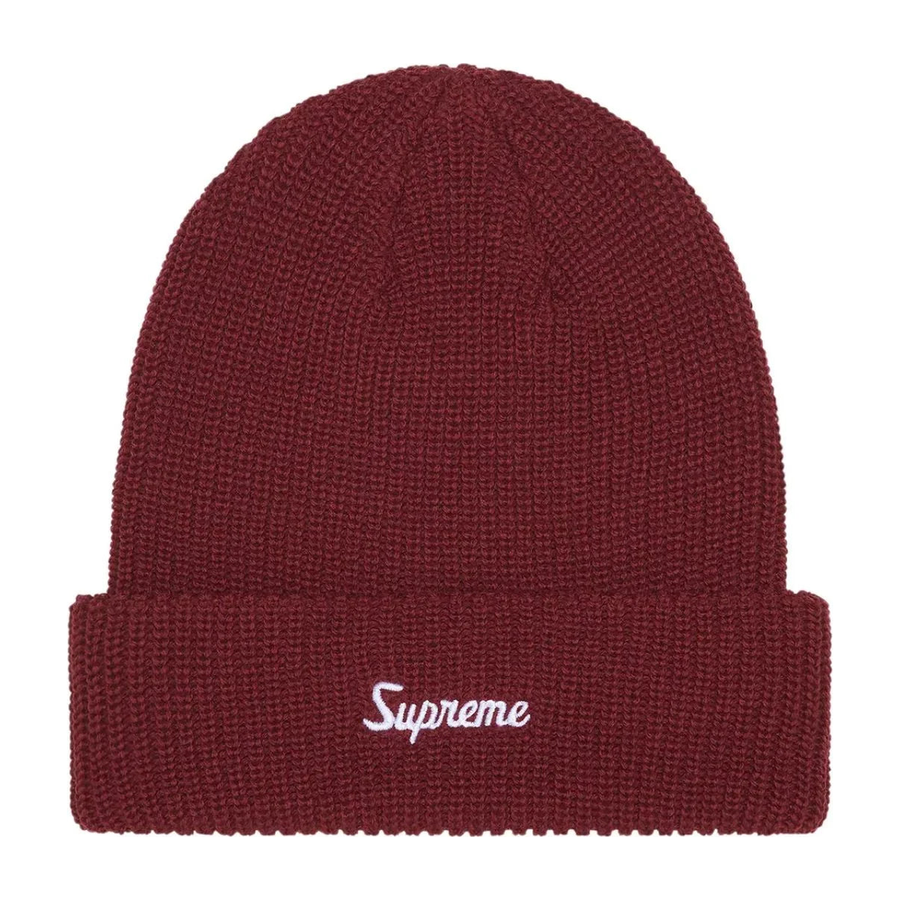 Supreme Loose Gauge Beanie Cardinal