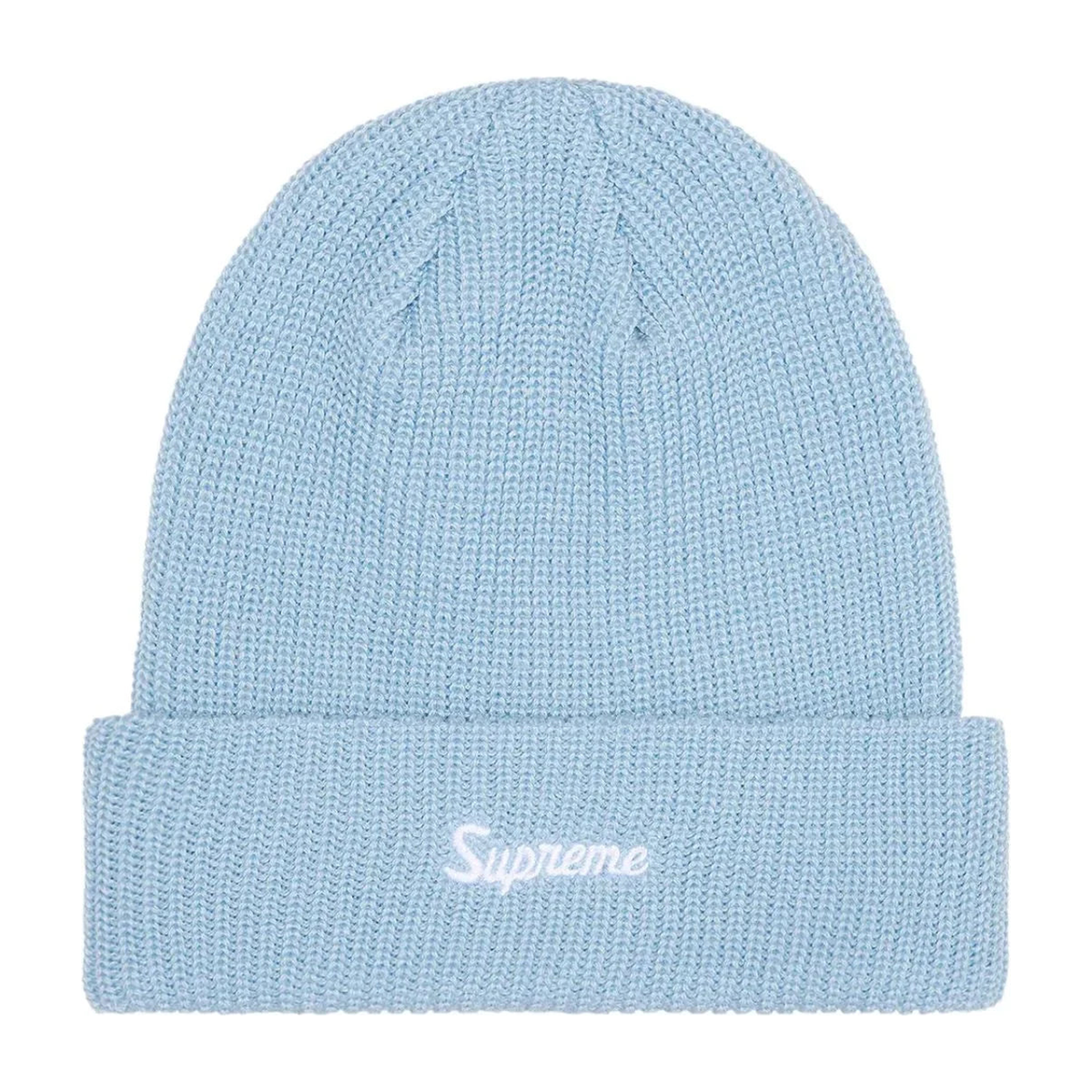 Supreme Loose Gauge Beanie Light Blue