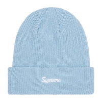 Supreme Loose Gauge Beanie Light Blue
