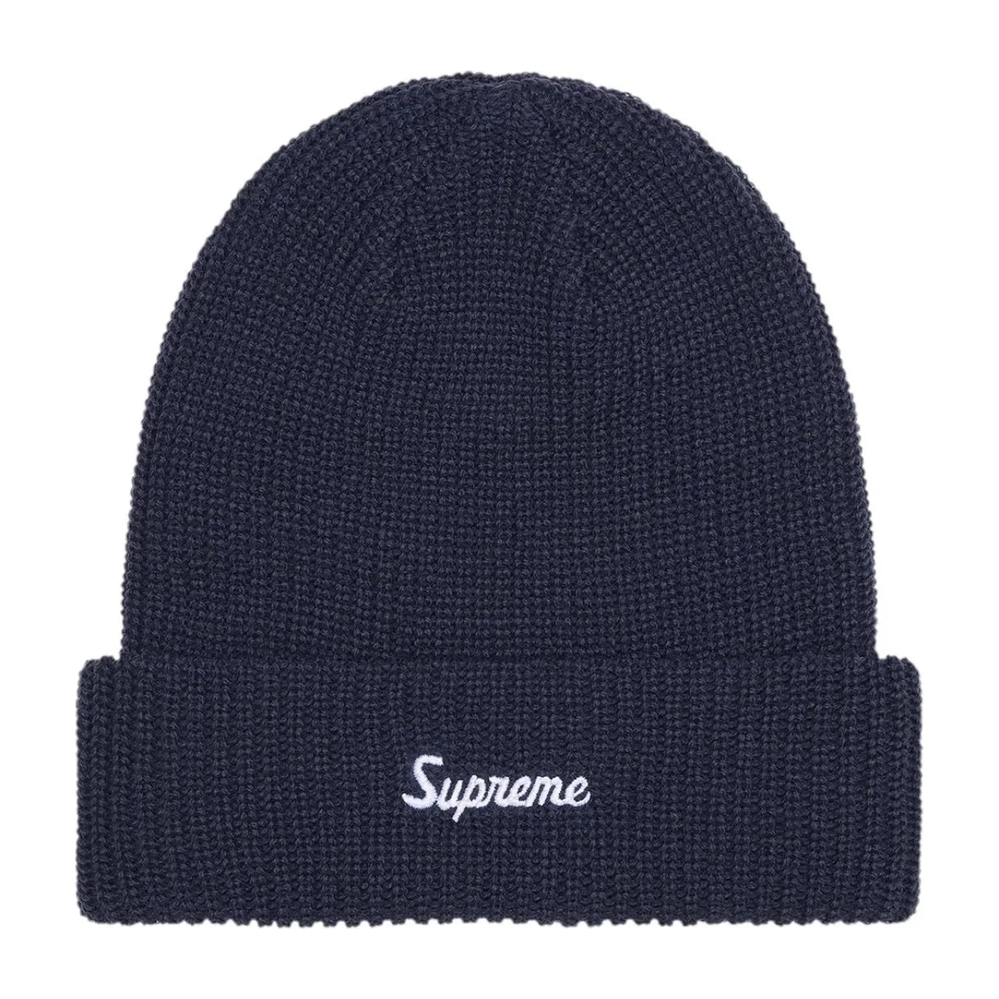 Supreme Loose Gauge Beanie námořnická modř