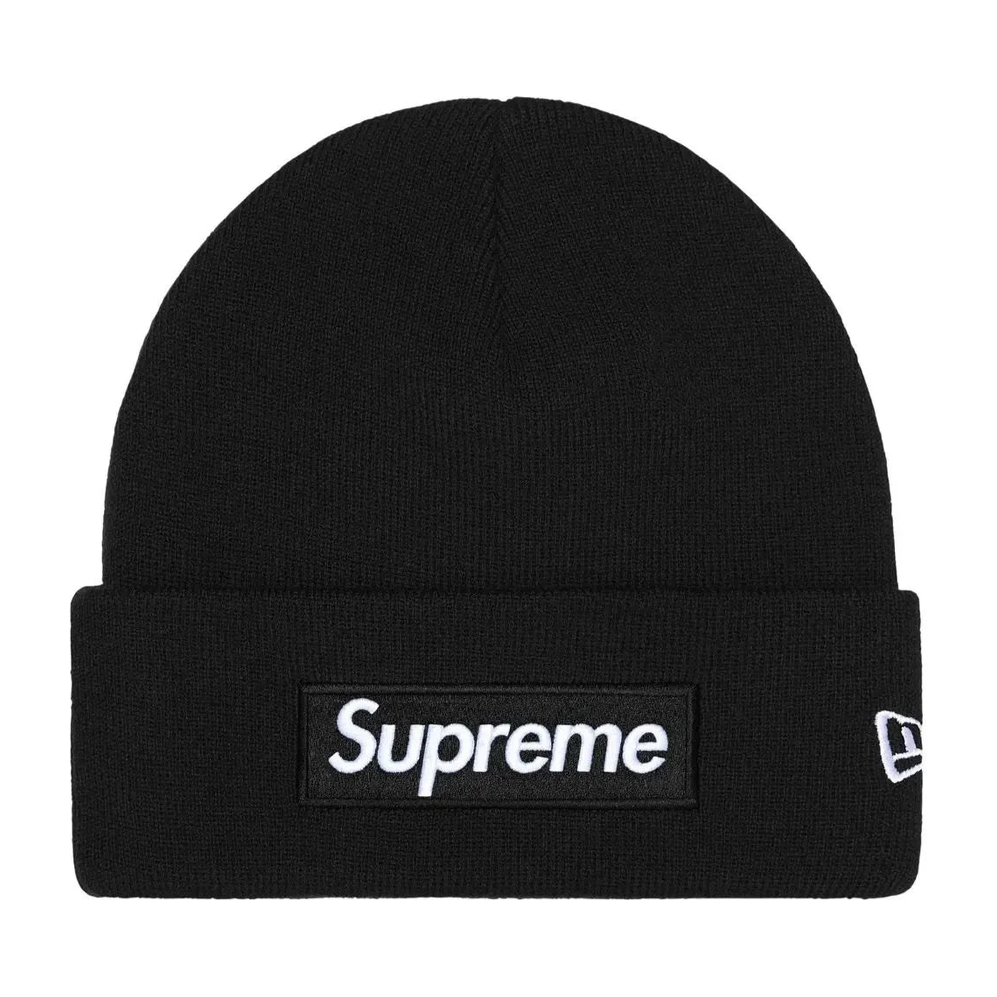 Supreme New Era Box Logo Beanie Black