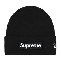 Supreme New Era Box Logo Beanie Black
