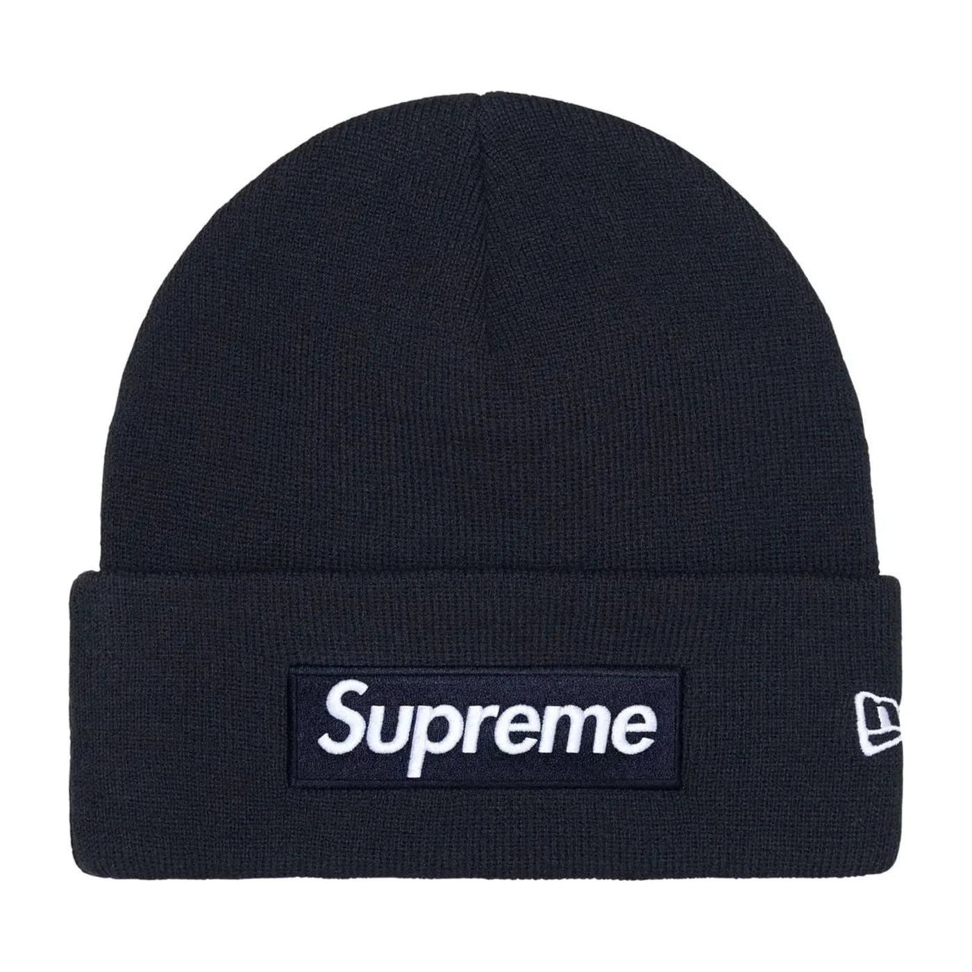 Supreme New Era Box Logo Beanie Navy