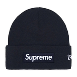 Supreme New Era Box Logo Beanie Navy