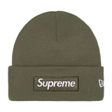 Supreme New Era Box Logo Beanie Olive