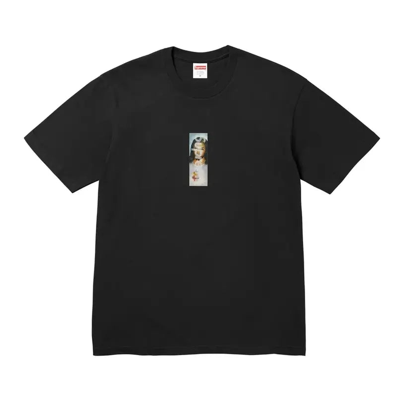 Supreme Prayer Card Box Logo Tee Black