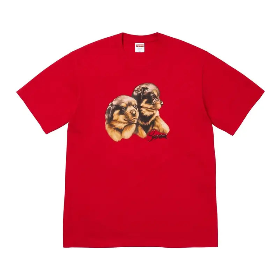 Supreme Puppies Tee Red