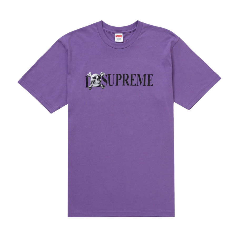 Supreme Skull Tee Purple