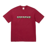 Supreme Skulls Spellout Tee Cardinal