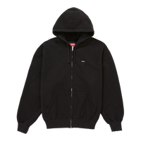 Supreme Small Box Zip Up Hooded Sweatshirt (FW25) Black
