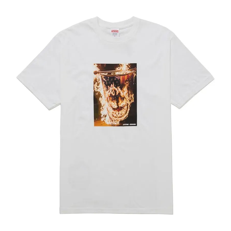 Supreme Spitfire Flag Tee White