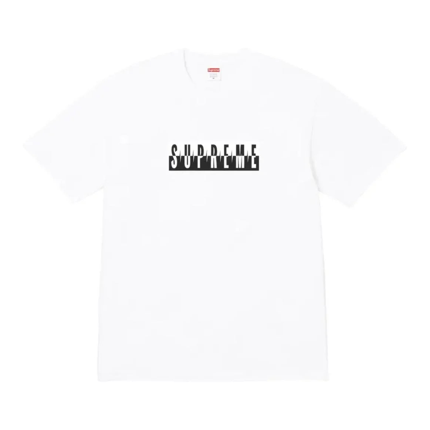 Supreme Split Tee White