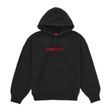 Supreme Swarovski Motion Logo Hooded Sweatshirt Black
