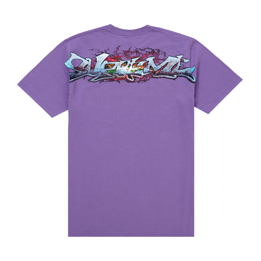 Supreme Tag Tee Purple