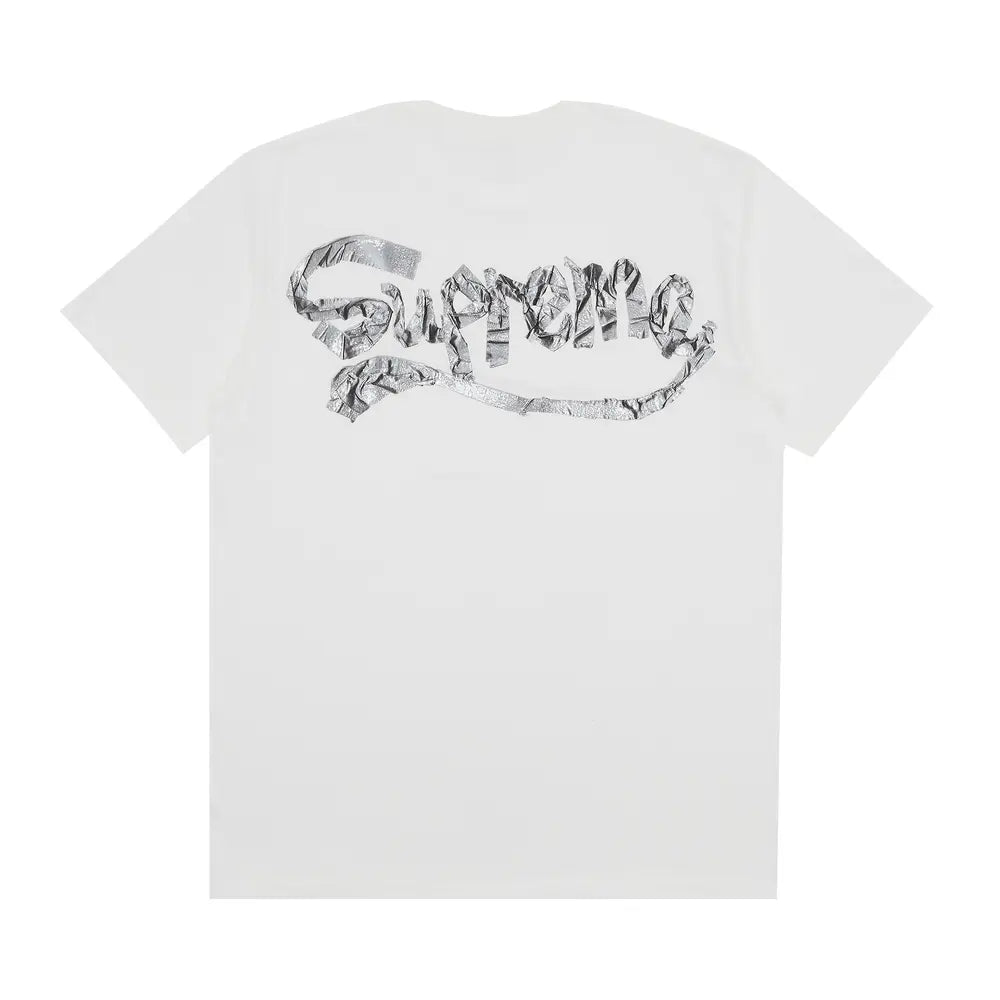 Supreme Tape Tee White