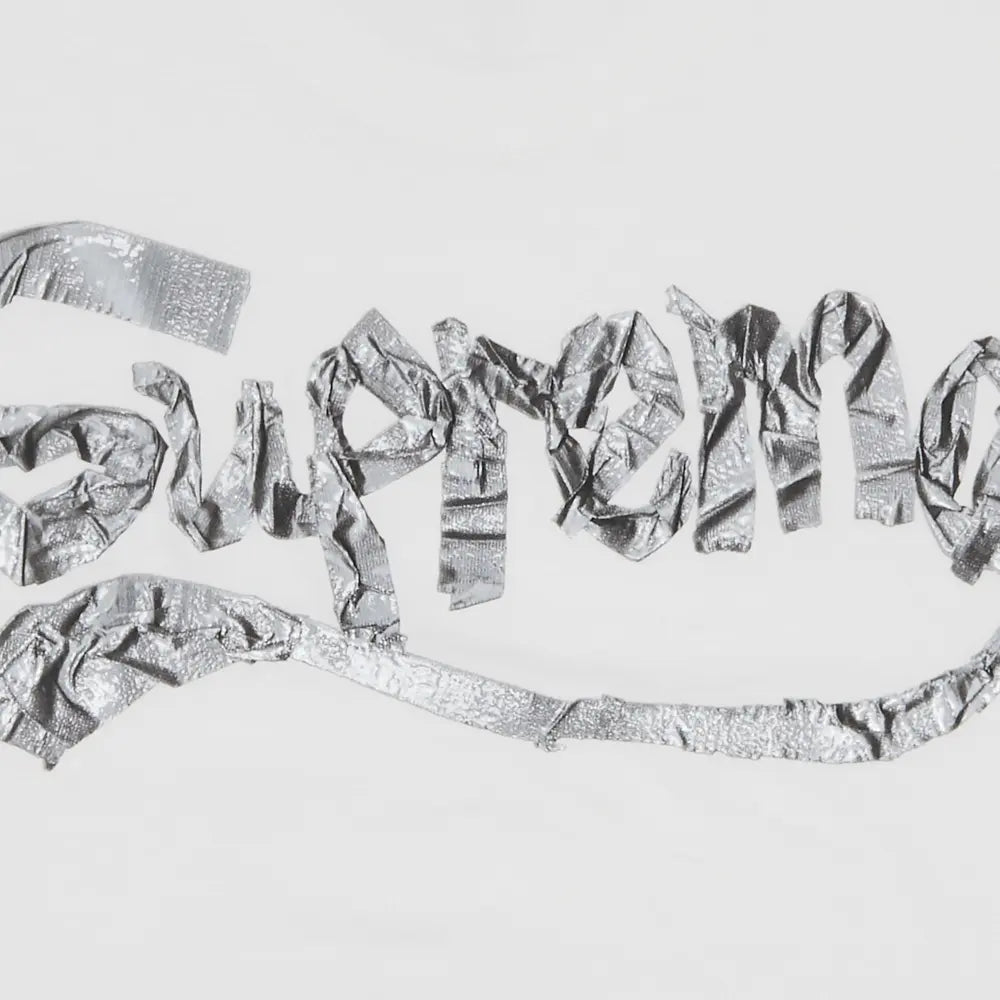 Supreme Tape Tee White