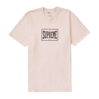Supreme Warm Up Tee Pale Pink