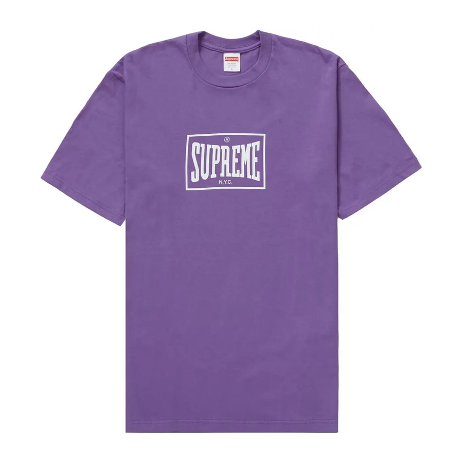 Supreme Warm Up Tee Purple