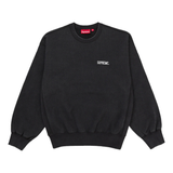 Supreme Washed Crewneck Black