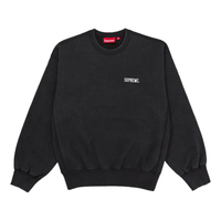 Supreme Washed Crewneck Black