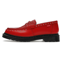Supreme x Dr. Martens Studded Penton Loafer Red